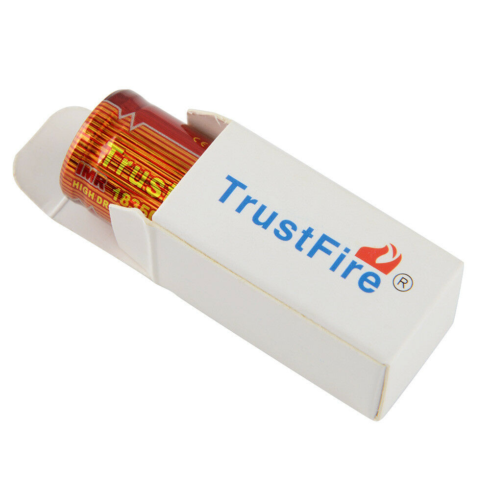 TrustFire IMR 18350 Li-Ionen Akku 900mAh 3,7V 10A Flat Top