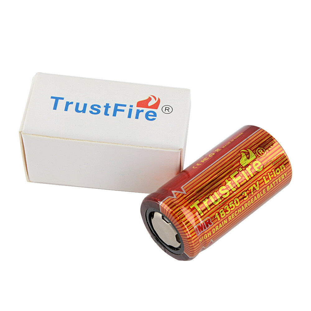 TrustFire IMR 18350 Li-Ionen Akku 900mAh 3,7V 10A Flat Top
