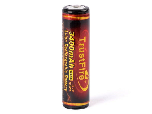 TrustFire 18650 Li-Ion Akku | 3400mAh | 3,7V | integrierter Schutz