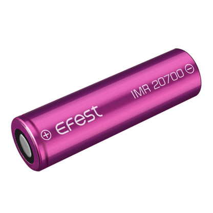 EFEST 20700 Li-Ion Akku 3100 mAh – Hochstromzelle 3,7 V | 30A Dauerlast | Flat Top IMR