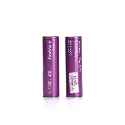 EFEST 18650 Li-Ion Akku 3000 mAh – Hochstromzelle 3,7 V | 35A | IMR Flat Top