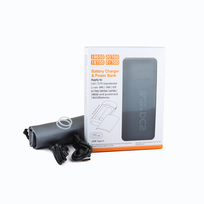 PureUltra DC2 Dual Charger – Ladegerät & Powerbank für Li-Ion Akkus
