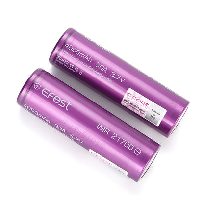 EFEST 21700 Li-Ion Akku 4000mAh – 3,7V IMR Hochstromzelle | 30A Pulsstrom | ungeschützt