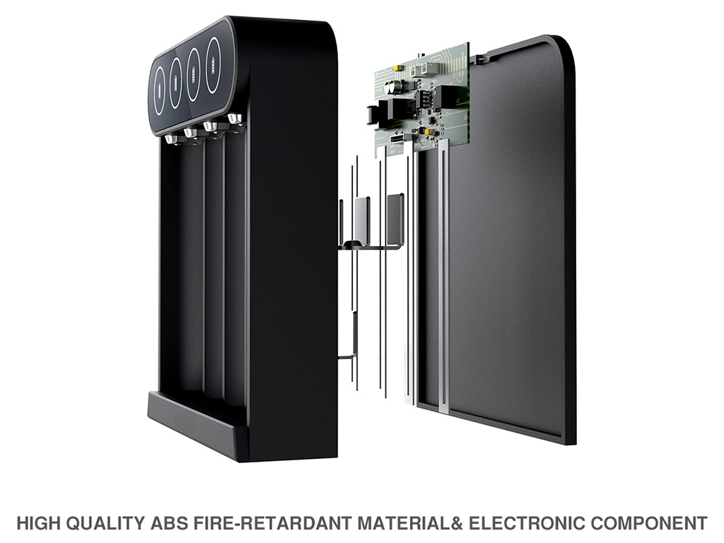 EFEST SLIM K4 Li-Ion Ladegerät – 4-fach Schnelllader mit USB-C, Schutzfunktionen & Auto-Erkennung